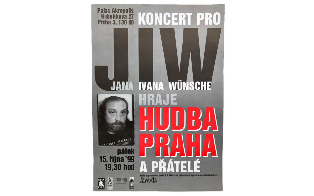 Plakát Koncert pro Ivana Wunsche