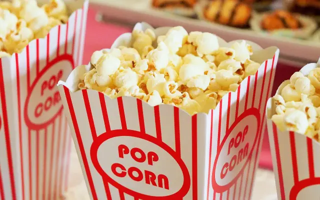 Popcorn v kině