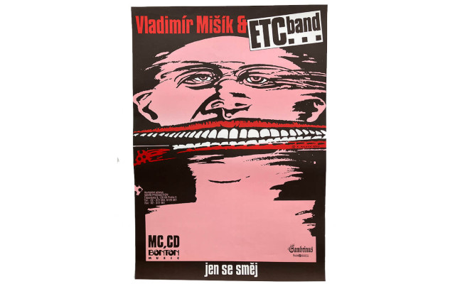Plakát k albu Jen se směj od Vladimíra Mišíka & Etc