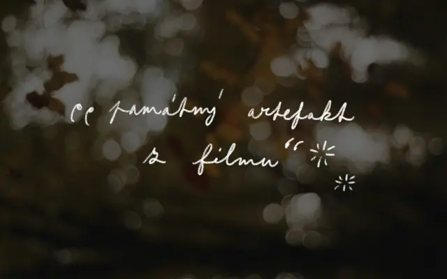 památka na hlavní postavy