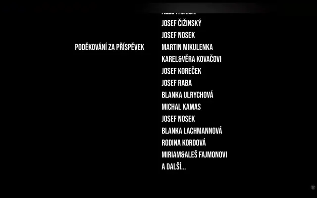 Vaše jméno v titulkách seriálu