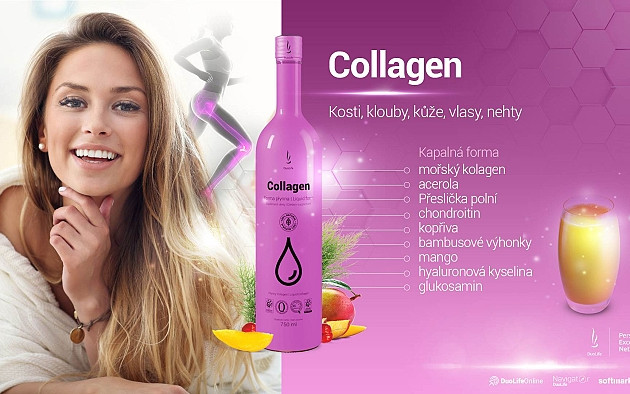 Přírodní tekutý kolagen
