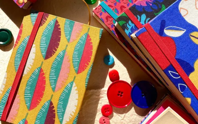 Ručně vázaný deník