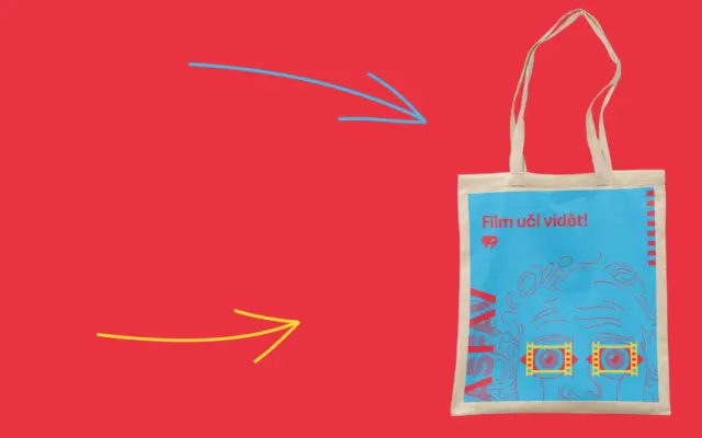 ✨ Plátěná taška ASFAV