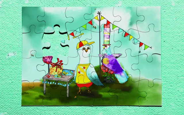 Kupte pro radost nemocným dětem puzzle s obrázkem z knih