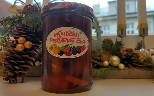 Pečený čaj od Jiřinky