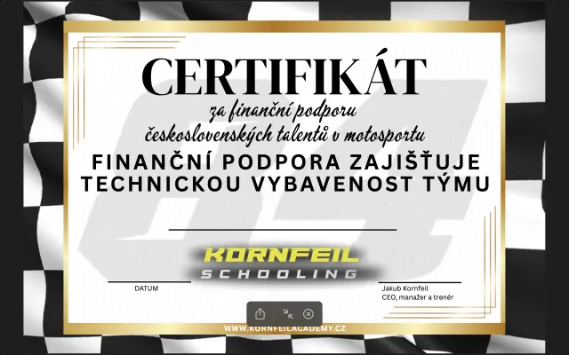 Certifikát