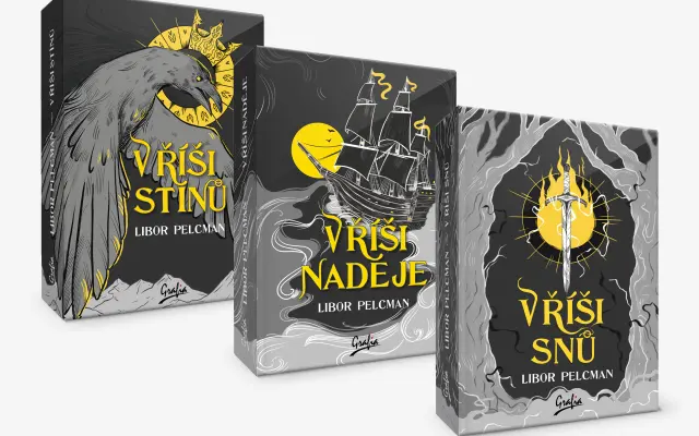 Kompletní série „V říši stínů“, „V říši naděje“ a „V říši snů“ za zvýhodněnou cenu, podepsané a s dopravou zdarma