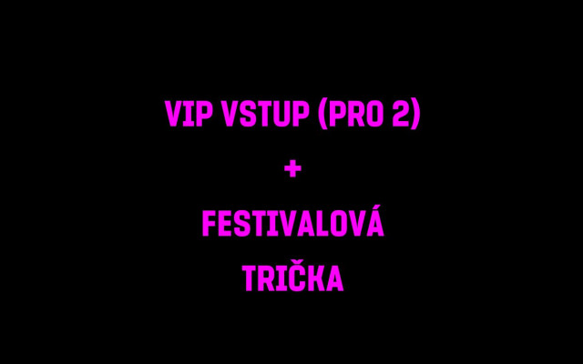 VIP vstup na 14. ročník VARY GOOD FESTU a festivalový merch