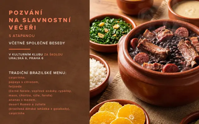 Pozvání na slavnostní večeři s Atapanou