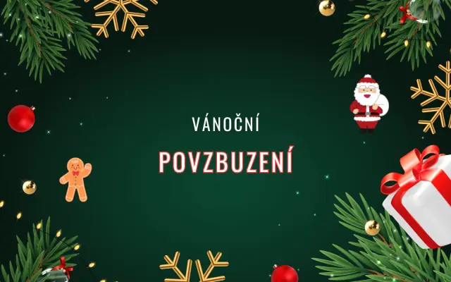 Vánoční povzbuzení