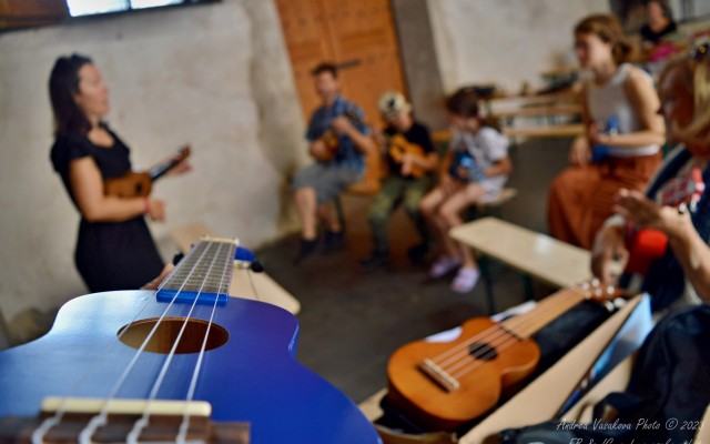 Teambuilding s ukulele / Teambuilding with ukulele