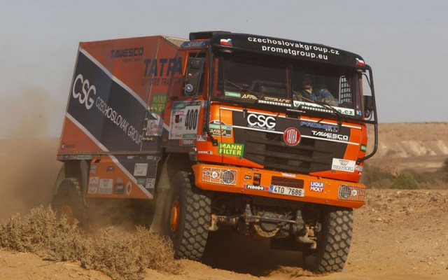 Prohlídka továrny Tatra a jízda ve speciálu Rallye Dakar