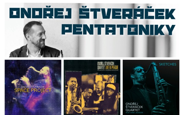 Kniha ONDŘEJ ŠTVERÁČEK – PENTATONIKY + CD ONDŘEJ ŠTVERÁČEK QUARTET