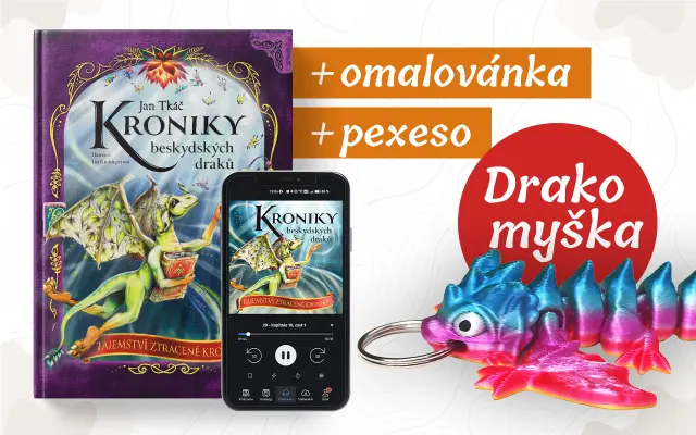 Kniha PREMIUM + audiokniha + balíček dračích úžasností