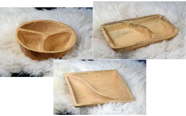 Miska dřevěná - dělená