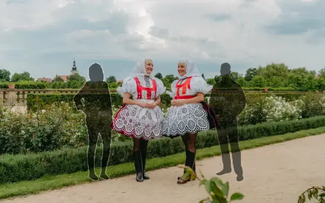 Fotka se zpěvačkama