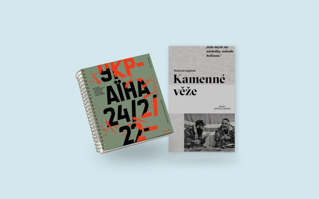 Fotokniha UKRAJINA 24/02/2022 – & kniha Kamenné věže z edice Prokletí reportéri