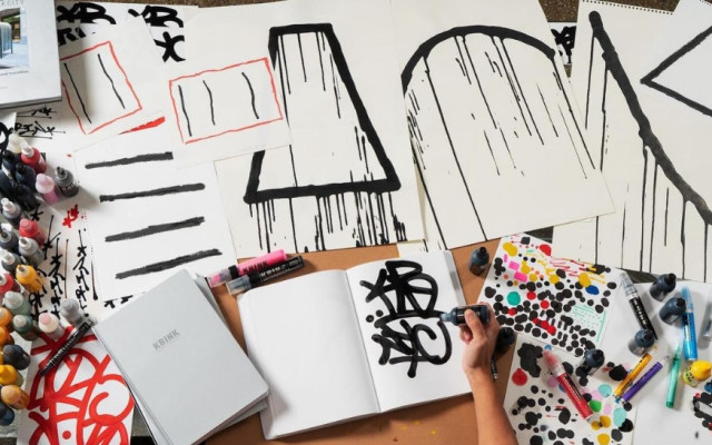 Kurz pro děti : Tvorba graffiti jména a první tag