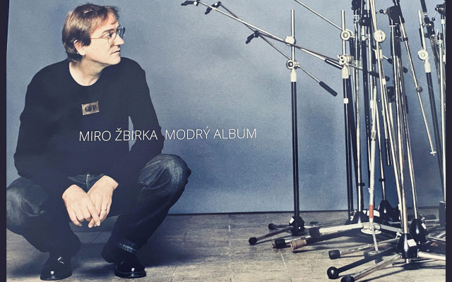 Abbey Road studios remastrovaný  vinyl Modrý album s podpisem Mira Žbirky