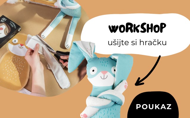 Workshop | Ušijte si hračku nebo polštářek + 1x očko