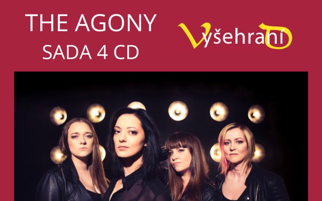 Sada 4 CD THE AGONY