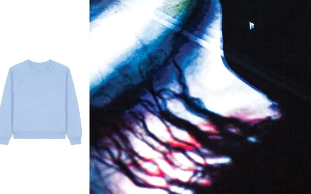🧥 Udržitelný merch – mikina s autorskou fotografií