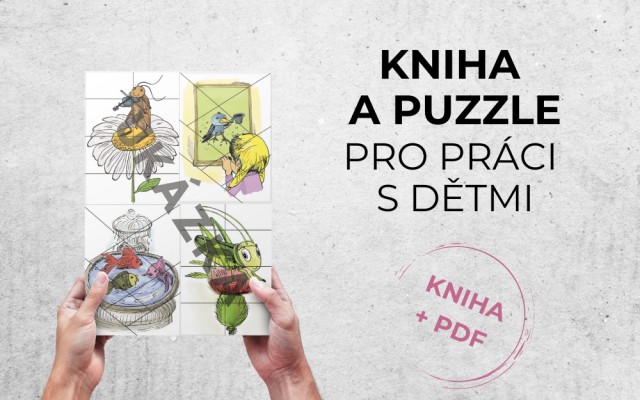 Kniha a puzzle (poštovné v ceně)