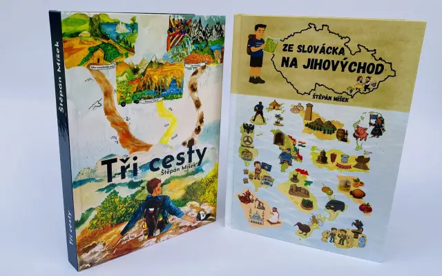 Kniha + moje první kniha Tři cesty