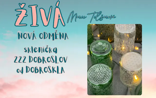 Sklenička 222 DOBROSLOV od DOBROSKLO