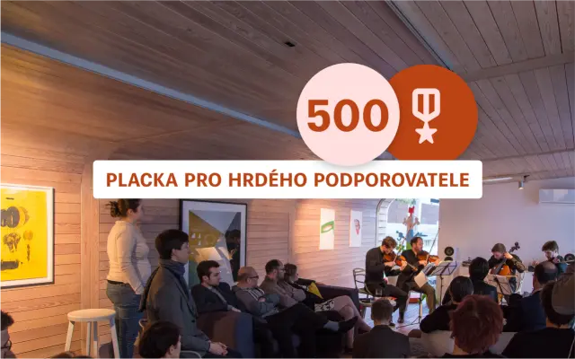 Placka pro hrdého podporovatele