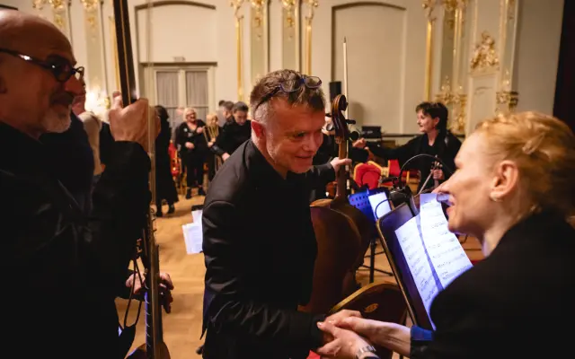 Mecenáš souboru Musica Florea / Patron of the ensemble Musica Florea