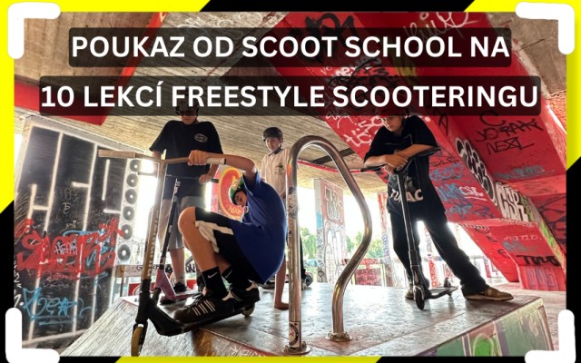 Lekce scooteringu se Scoot School