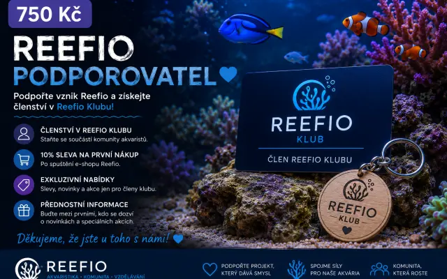 🐠 ODMĚNA – REEFIO PODPOROVATEL