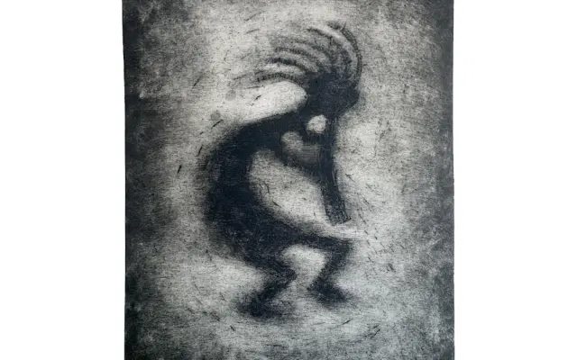 Speciální edice grafik: Kokopelli (aktivní grafika) BEZ MONOTYPU