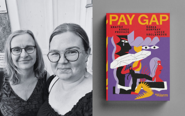 Kniha ⨁ vstupenka na Pay Gap live nahrávání podcastu