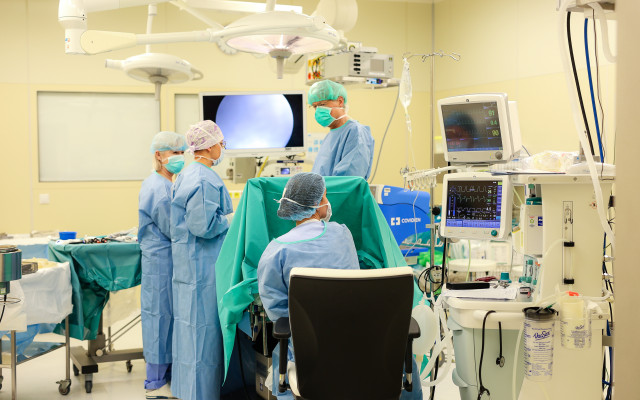 Prohlídka operačních sálů Svitavské nemocnice