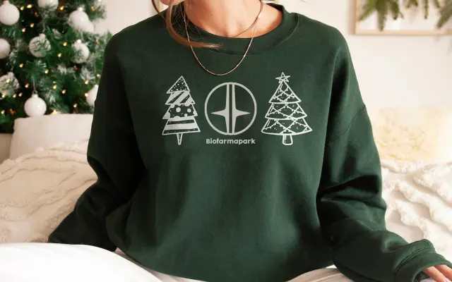 🎄Vánoční mikina s logem farmy