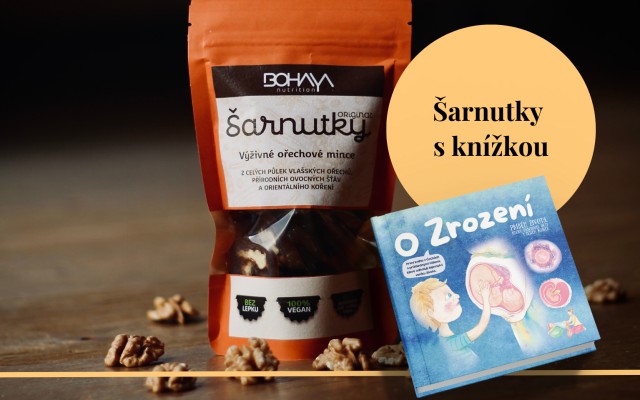 Knížka a Šarnutky: Ořechová delikatesa od Bohaya