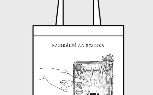 BIO TAŠKA s potiskem ilustrace RADIKÁLNÍ /_\ MYSTIKA  + poštovné (7 variant)