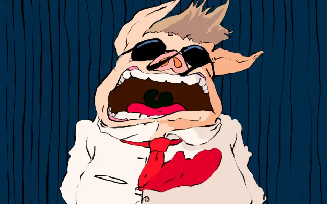 Originální digitální ilustrace od umělkyně Terezy Santolíkové