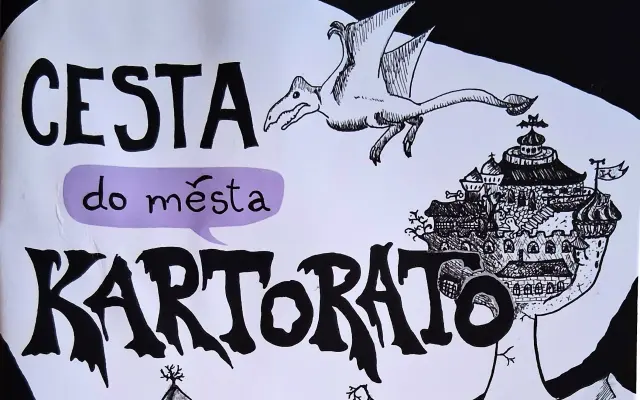 1x Cesta do města Kartorato - komiks s věnováním