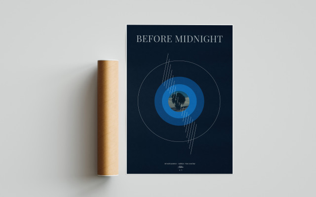 Autorský plakát Before midnight
