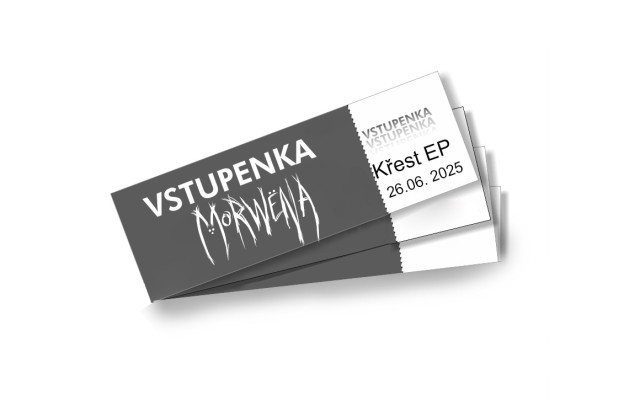 Vstupenka na křest EP