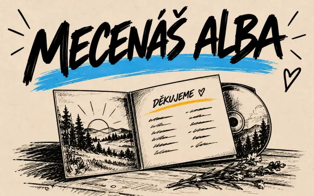 Chceš se stát hlavním mecenášem našeho alba?