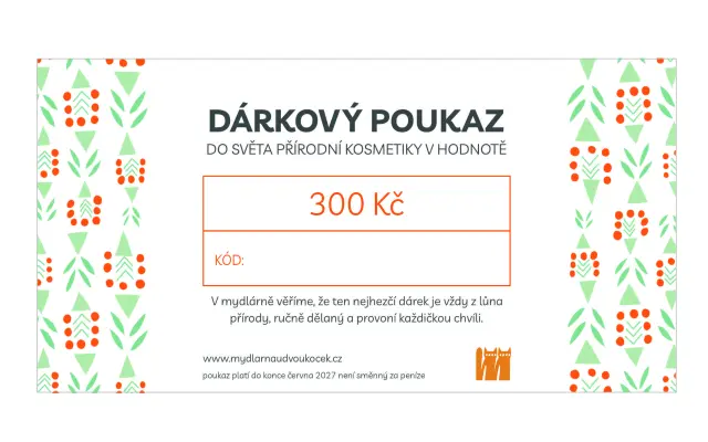 Voucher do Mydlárny U Dvou koček