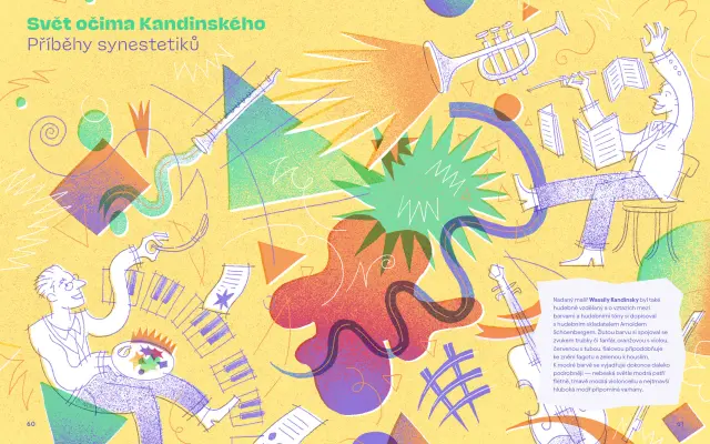 Kniha a sada 3 pohlednic s ilustracemi z knihy