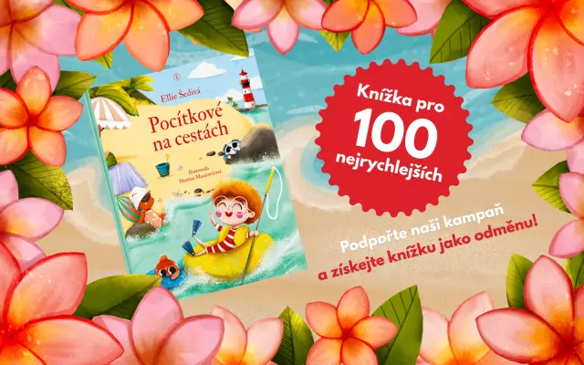 1x kniha Pocítkové na cestách pro 100 nejrychlejších