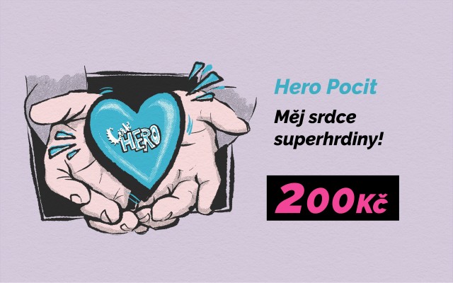 Hero Pocit - Měj srdce superhrdiny!