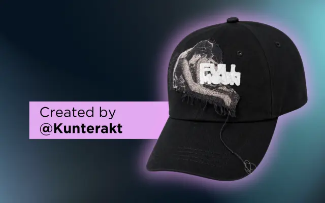 Merch: Kšiltovka + FM Digital+Print